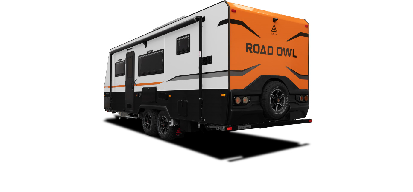 Road Owl 21 Ft Bunk Ensuite Rear 3/4